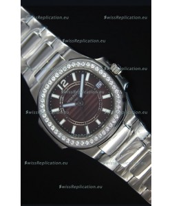Patek Philippe Ladies Nautilus Stainless Steel Watch 36MM 