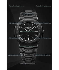 Patek Philippe Nautilus 5711 DiW Edition Ceramic/Carbon 1:1 Mirror Swiss Replica Watch