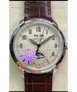 Patek Philippe Grand Complications 5320G-001 1:1 Mirror Swiss Replica Watch Milky White Dial 