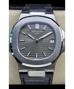 Patek Philippe Nautilus 5711G-001 904L Steel 2023 Updated Mirror Replica Watch - Grey Dial