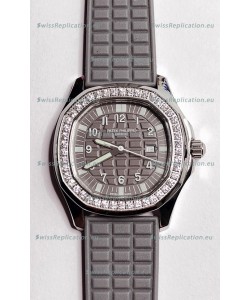 Patek Philippe Super Clone Aquanaut LUCE 5069-001 Quartz in Grey Dial 35MM