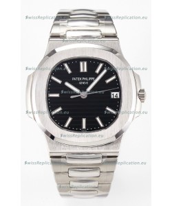 Patek Philippe Super Clone Nautilus 5711 Black Dial 1:1 Mirror Watch 