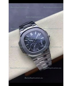 Patek Philippe Nautilus Super Clone 5712/1A 1:1 Quality Swiss Replica Watch in Grey Dial