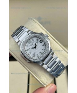 Patek Philippe Nautilus Super Clone 7010 32MM 1:1 Mirror Replica Steel Dial 