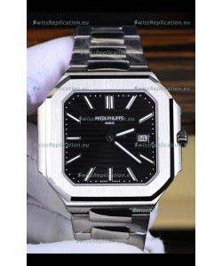 Patek Philippe Cubitus 5821 904L Steel Casing Black Dial Swiss Replica Watch 
