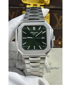 Patek Philippe Cubitus 5821 904L Steel Casing Green Dial Swiss Replica Watch 