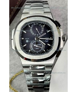 Patek Philippe Nautilus 5990/1A 904L Steel Case in Black Dial - 1:1 Mirror Replica