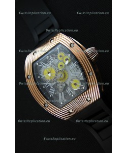 Richard Mille RM 018 Tourbillon Hommage A Boucheron Swiss Watch Yellow Gold Case