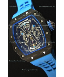 Richard Mille RM53-01 Pablo Mac Donough Carbon Case Swiss Replica Watch 