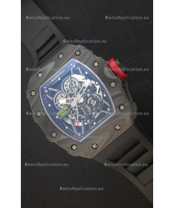 Richard Mille RM035-2 Rafael Nadal Forged Carbon Case with Red Crown