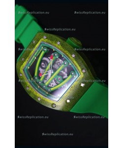 Richard Mille RM059 Yohan Blake Edition Swiss Replica Watch in Green Bezel