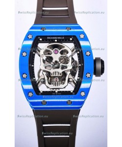 Richard Mille RM052-1 Tourbillon in Blue NTPT Carbon Casing - 1:1 Mirror Quality