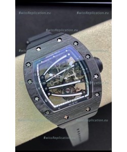 Richard Mille RM59-01 Genuine Tourbillon Movement in Black NTPT Carbon Casing