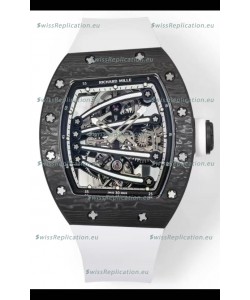 Richard Mille Super Clone RM59-01 Carbon NTPT Case Black Dial Swiss Replica Watch