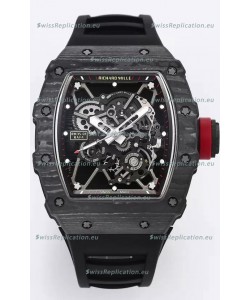 Richard Mille RM35-01 Rafael Nadal Carbon Fiber Casing with Genuine Tourbillon Super Clone Watch