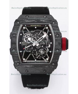 Richard Mille RM35-01 Rafael Nadal Carbon Fiber Casing with Genuine Tourbillon Super Clone Watch