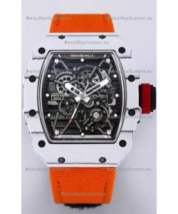 Richard Mille RM35-01 Rafael Nadal Carbon Fiber Casing with Genuine Tourbillon Super Clone Watch
