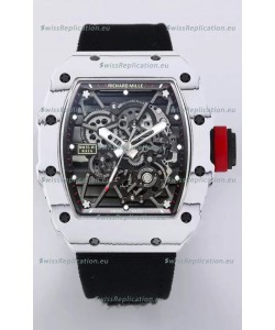 Richard Mille RM35-01 Rafael Nadal Carbon Fiber Casing with Genuine Tourbillon Super Clone Watch