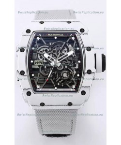 Richard Mille RM35-01 Rafael Nadal Carbon Fiber Casing with Genuine Tourbillon Super Clone Watch