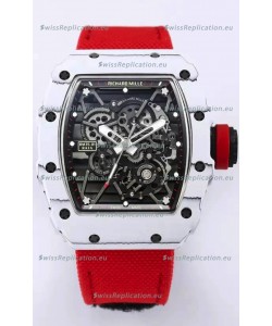 Richard Mille RM35-01 Rafael Nadal Carbon Fiber Casing with Genuine Tourbillon Super Clone Watch