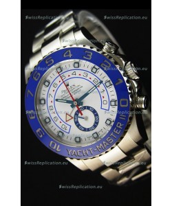 Rolex Yachtmaster II Stainles Steel Ref.116680 1:1 Mirror Replica Watch (Working Stopwatch Edition) 