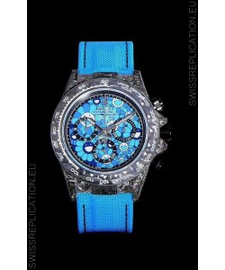 Rolex Daytona CHRONUSART Forged Cabon Casing 1:1 Mirror Replica Multicolored Dial