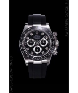 Rolex Daytona 116509 White Gold Original Cal.4130 Movement - 1:1 Mirror 904L Steel Watch