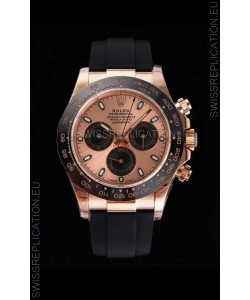 Rolex Daytona 116515LN Everose Gold Original Cal.4130 Movement - 1:1 Mirror 904L Steel Watch