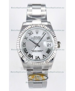 Rolex Super Clone Datejust ETA 2688 Movement 31MM Stainless Steel Case Steel Roman Dial Watch