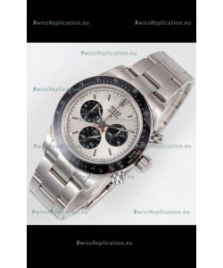 Rolex Daytona Super Clone BLAKEN Paul Newman Steel Dial Swiss Replica Watch - 4130 Movement
