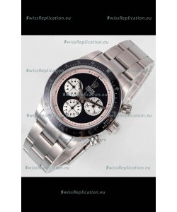 Rolex Daytona Super Clone BLAKEN Paul Newman Black Dial Swiss Replica Watch - 4130 Movement