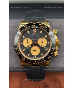Rolex Daytona Super Clone M126518 Yellow Gold Grey Dial Original Cal.4131 Movement