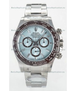 Rolex Daytona Super Clone M126506 ICE Blue Crystal Numerals Dial Original Cal.4131 Movement