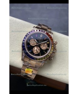 Rolex Daytona Super Clone 116595RBOW Rose Gold 1:1 Mirror Cal.4131 Movement Repllica Watch 