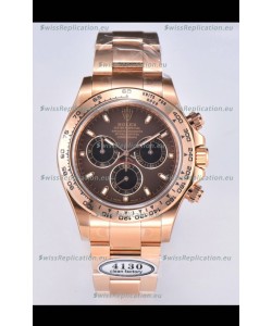 Rolex Cosmograph Daytona M116505-0013 Rose Gold Original Cal.4130 Movement - 904L Steel Watch