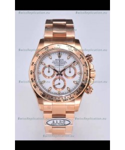 Rolex Cosmograph Daytona M116505-0010 Rose Gold Original Cal.4130 Movement - 904L Steel Watch