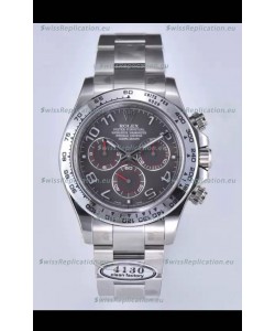 Rolex Cosmograph Daytona M116519 Original Cal.4130 Movement - 904L Steel Watch Grey Dial