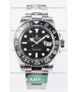 Rolex GMT Masters II Super Clone 126710GRNR "Bruce Wayne" 904L Steel Oyster Strap Swiss Replica Watch
