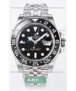 Rolex GMT Masters II Super Clone 126710GRNR "Bruce Wayne" 904L Jubilee Strap Steel Swiss Replica Watch