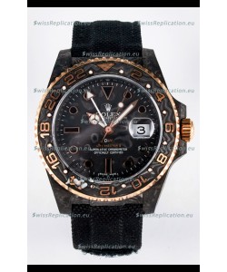 Rolex GMT Masters II Super Clone DiW Edition Swiss Replica Lightweight Carbon Casing Watch 
