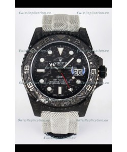 Rolex GMT Masters II Super Clone DiW Edition Swiss Replica Lightweight Carbon Casing Watch 