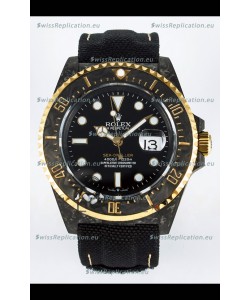 Rolex GMT Masters II Super Clone DiW Edition Swiss Replica Lightweight Carbon Casing Watch 