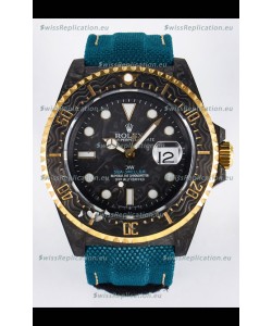 Rolex GMT Masters II Super Clone DiW Edition Swiss Replica Lightweight Carbon Casing Watch 