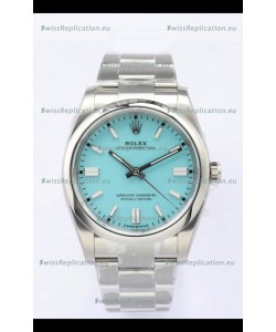 Rolex Oyster Perpetual REF#126000 36MM Swiss Movement Swiss Replica Blue Dial 904L Steel 1:1 Mirror Replica Watch