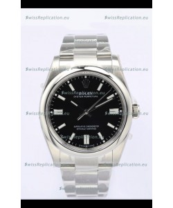 Rolex Oyster Perpetual REF#126000 36MM Swiss Movement Swiss Replica Black Dial 904L Steel 1:1 Mirror Replica Watch