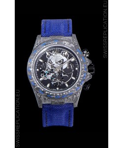 Rolex Daytona DiW Edition PANDA Edition Forged Cabon Casing 1:1 Mirror Replica