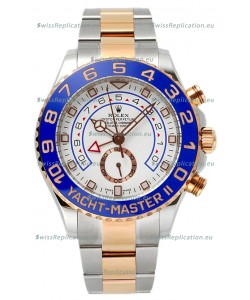 Rolex Yachtmaster II Stainles Steel Ref.116681 1:1 Two Tone Mirror Replica Watch 