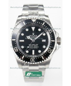 Rolex Sea-Dweller Deepsea Super Clone 126660LN Swiss Replica Watch 1:1 Mirror Replica in 904L Steel Case