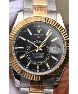 Rolex Sky-Dweller Oystersteel and Yellow Gold Oyster 42MM 1:1 Mirror Replica Watch 