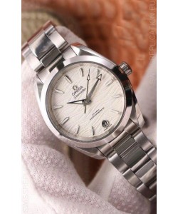Omega Seamaster Aquaterra 150M 34MM Swiss Replica Watch in White Dial